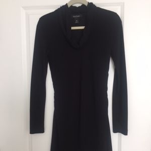 Cowl Neck Black Dress